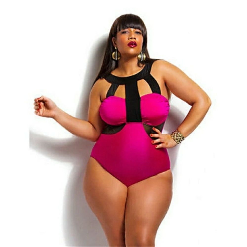 😲🔥💥😎Hot pink Swimsuit plus size XXL